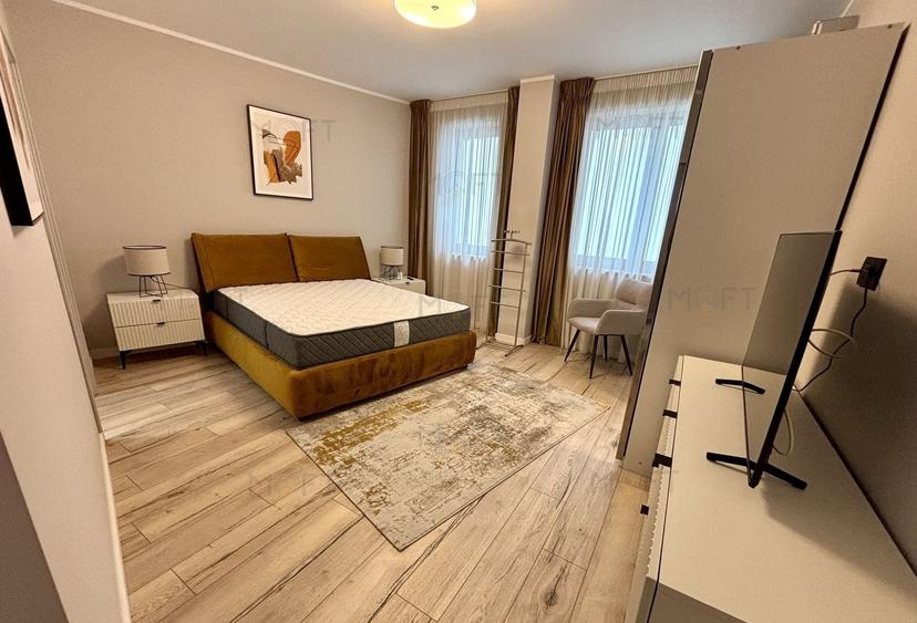 Apartament cu 3 camere semidecomandat, mobilat în Dorobanți