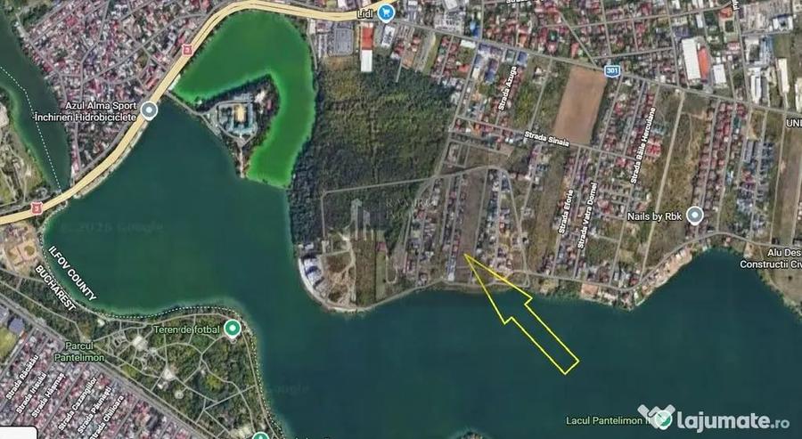 Teren Lacul Pantelimon deschidere-26.6m -10 minute de car... - Pantelimon (Bucuresti-Ilfov) - 3