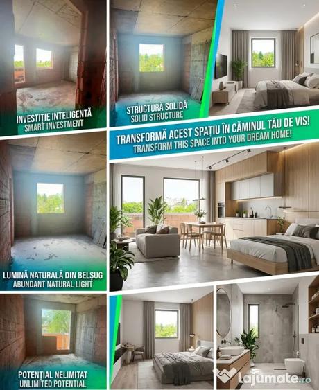 Apartament cu 2 camere decomandat în Giulești