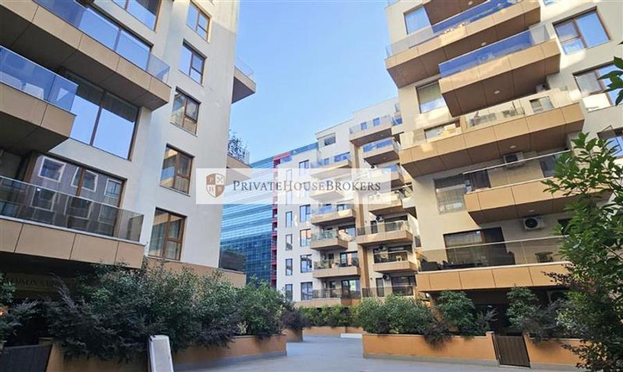 Apartament cu 2 camere semidecomandat, mobilat în Pipera