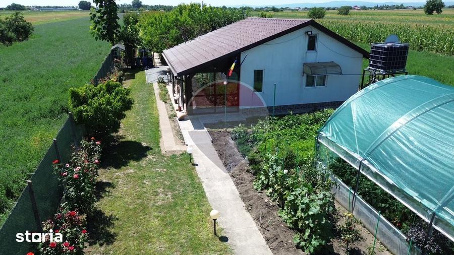 Casă cu 2 camere cu Teren 6943 Mp în Gologanu