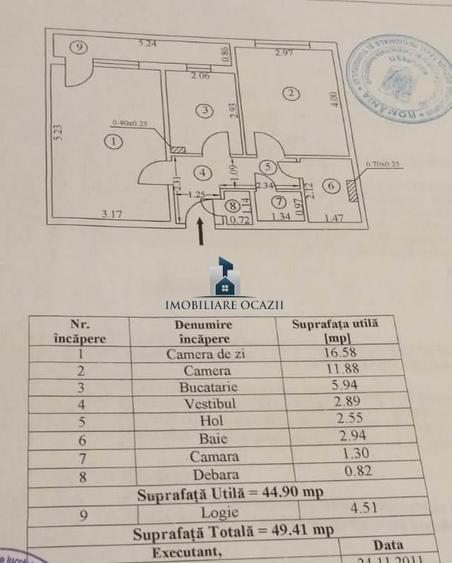 Apartament cu 2 camere decomandat în Alexandru Obregia