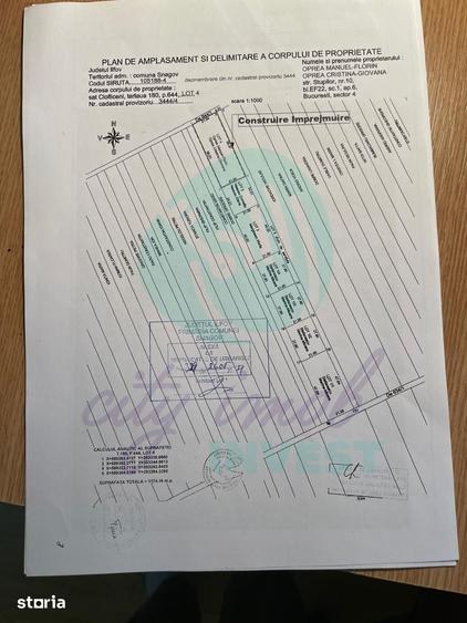 Vanzare teren constructie casa CIOFLICENI - SNAGOV - 4