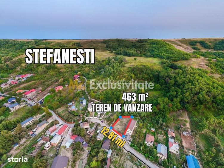 Teren intravilan cu priveliste deosebita - Stefanesti, Arges