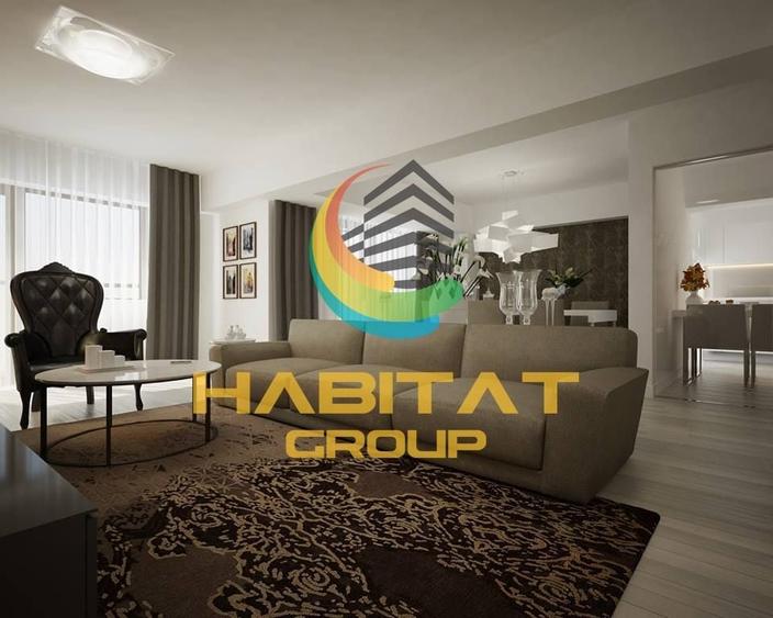 Penthouse cu 3 camere decomandat, mobilat în Nord-Est