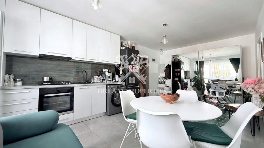 Apartament cu 2 camere semidecomandat, mobilat în Apahida