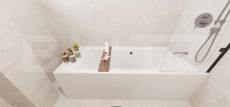 Apartament cu 3 camere semidecomandat în Apahida