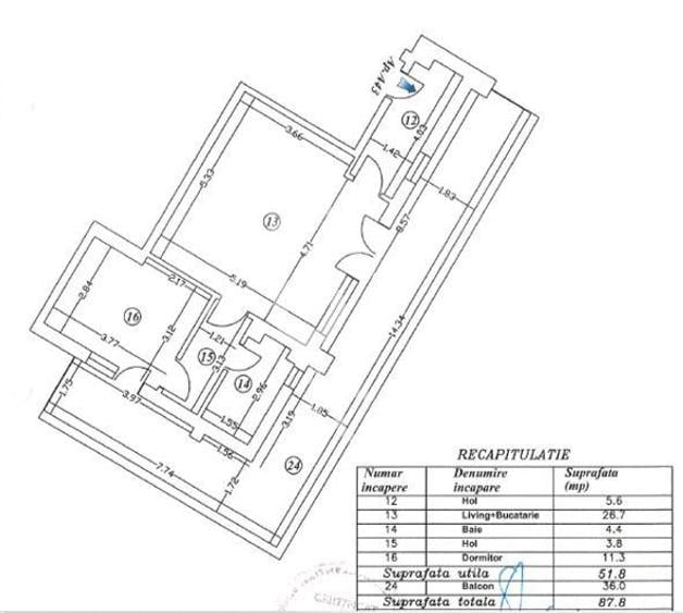 Apartament cozy la 10 min de metrou Timpuri Noi - 5