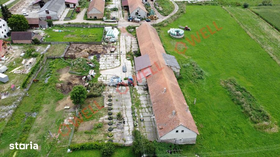 Casă cu 6 camere cu Teren 4831 Mp în Bixad