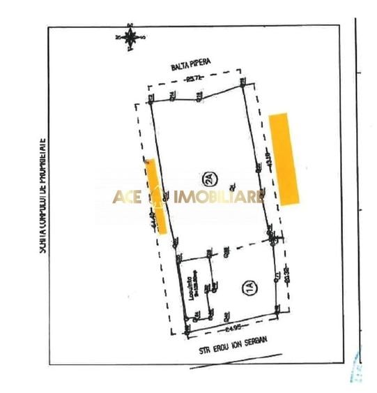 Teren de vanzare | Balta Pipera | 1600 mp | Investitie | 0% Comision - 1