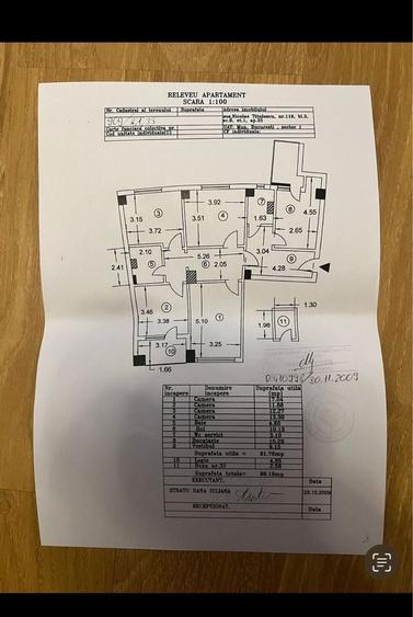 Apartament cu 4 camere decomandat în Titulescu