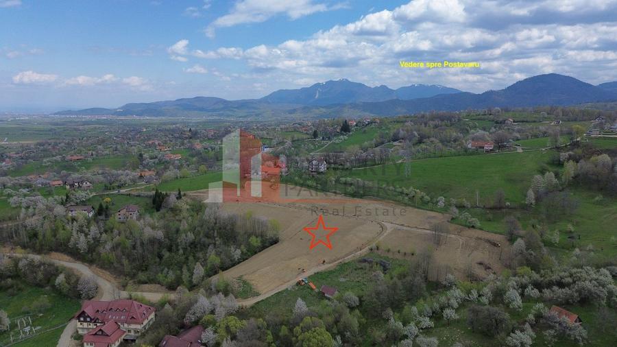 Teren Construcții intravilan de 1000 mp, în Bran