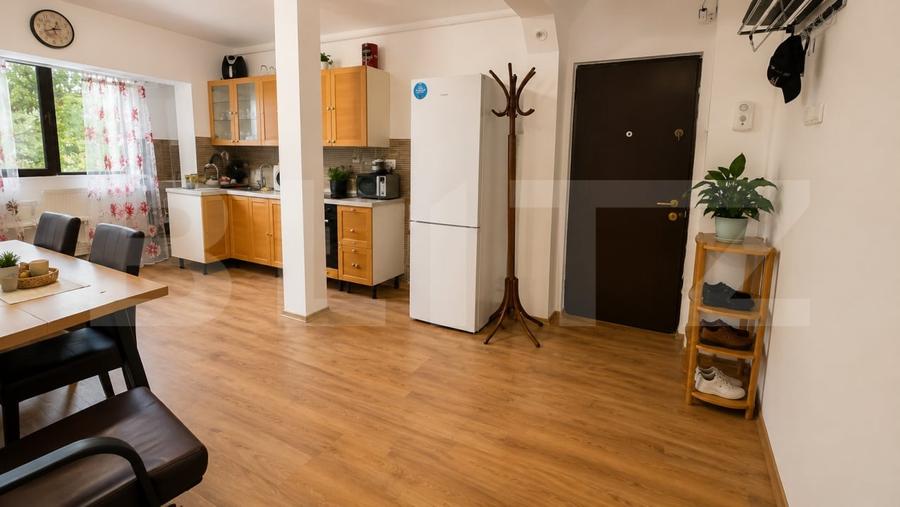 Apartament cu 2 camere decomandat, mobilat în Călan