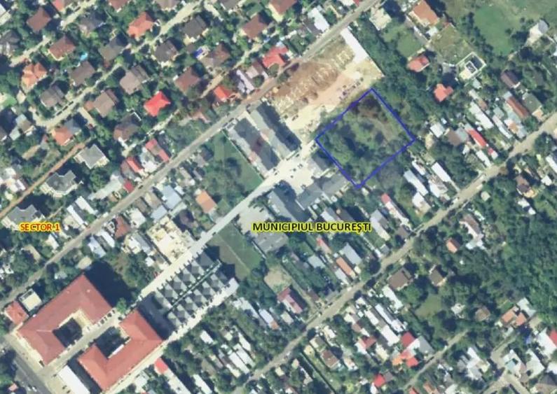 Teren de 3400 mp, în Străulești