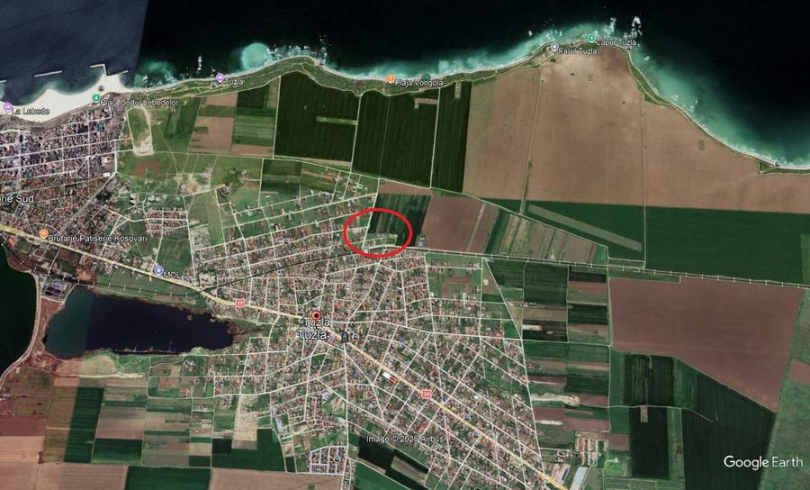 Teren Construcții intravilan de 610 mp, în Tuzla