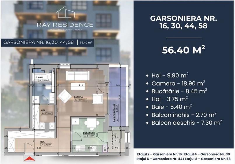 Complex Ray Residence - Garsoniera - 4
