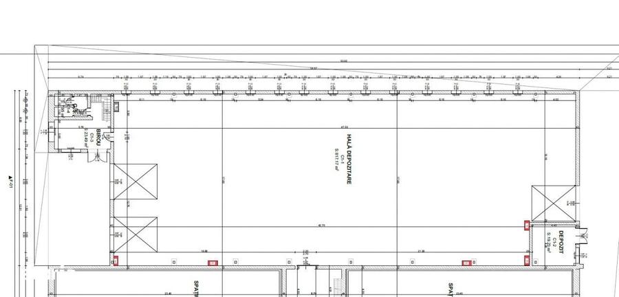 Hala 850mp zona industriala Vest - 3