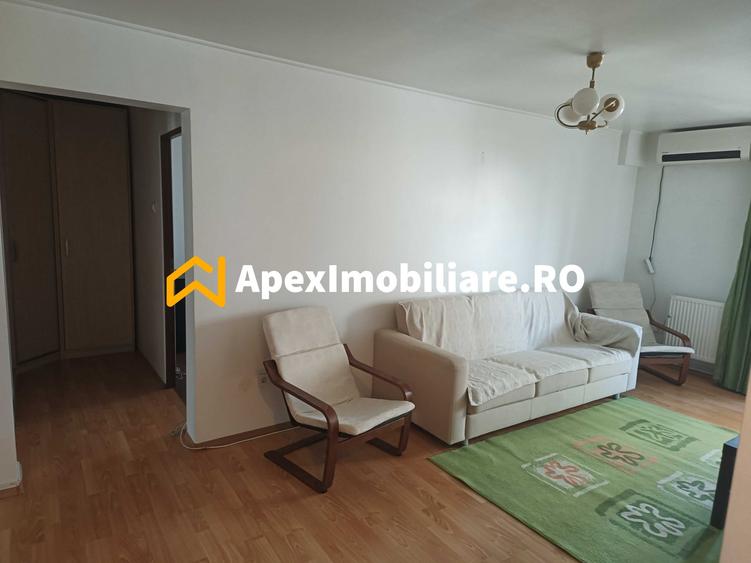 Apartament cu 2 camere semidecomandat, mobilat în Floreasca