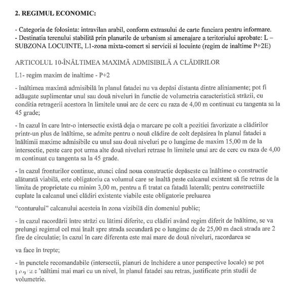 Teren de 400 mp, în Central