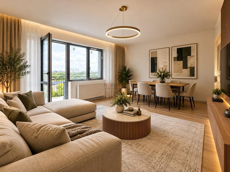 Apartament cu 3 camere decomandat în Fundeni