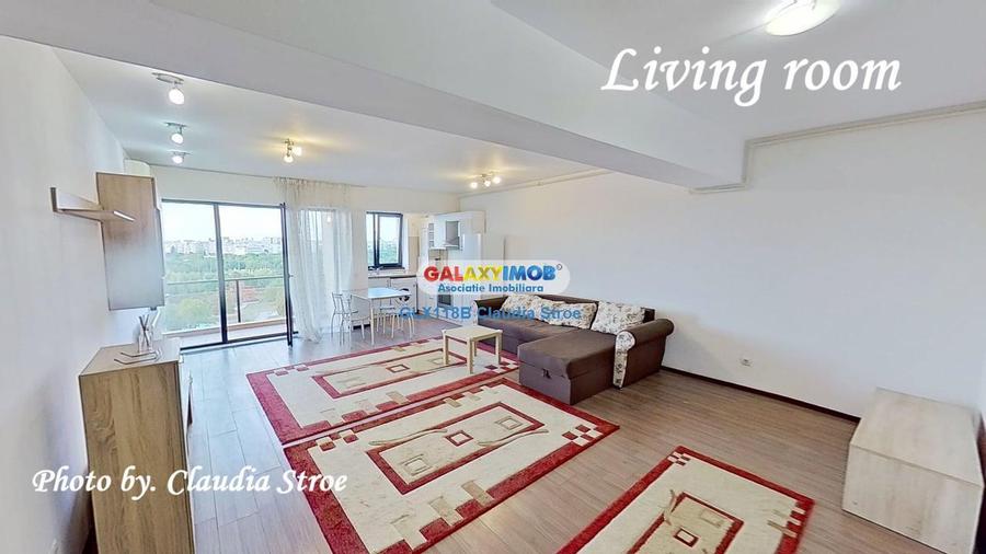 Apartament cu 2 camere semidecomandat, mobilat în Brâncoveanu