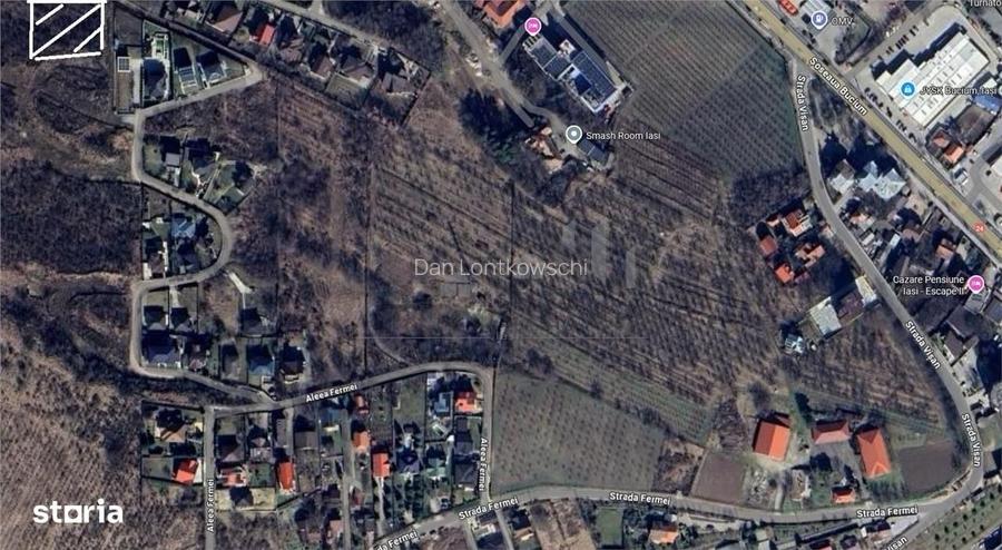 Bucium Aleea Fermei TEREN 2712mp panorama superba, utilitati si PUZ r