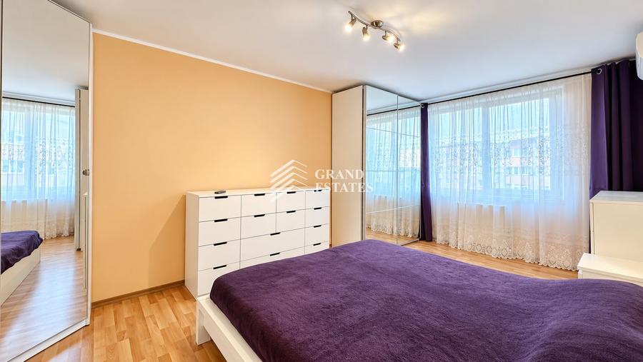 Apartament cu 3 camere decomandat, mobilat în Mihai Bravu