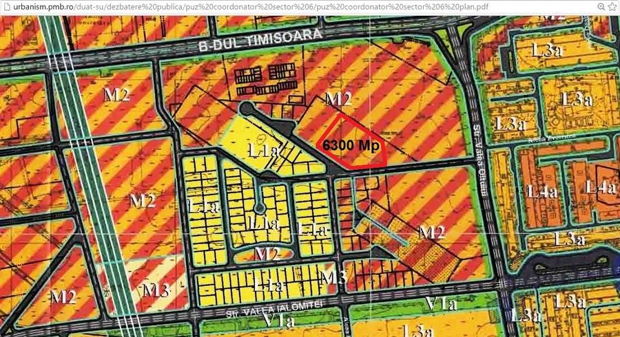 Teren Construcții intravilan de 6300 mp, în Drumul Taberei