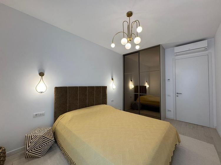 Apartament cu 2 camere decomandat, mobilat în Herăstrău