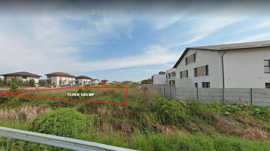 Teren Construcții intravilan de 650 mp, în Nord