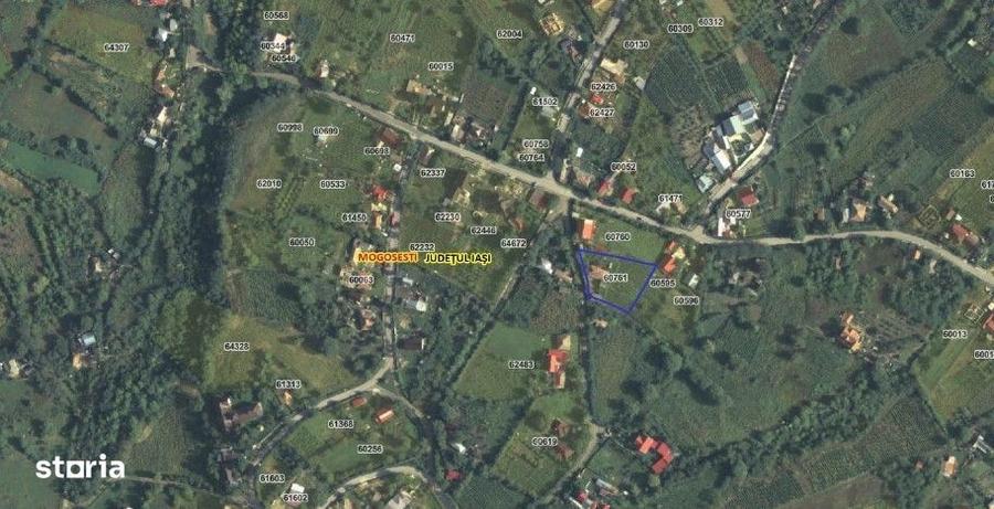 Casă cu 3 camere cu Teren 1481 Mp în Mogoșești