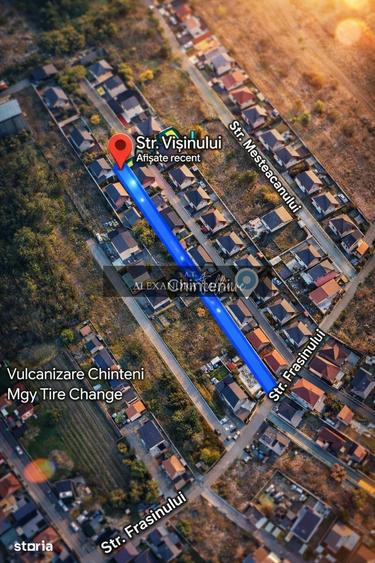 Teren de 517 mp, în Chinteni