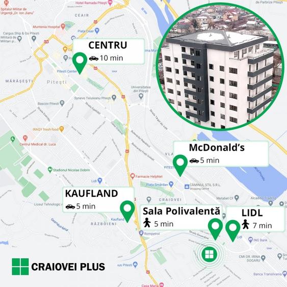 Spațiu comercial, de 158 mp, în Craiovei