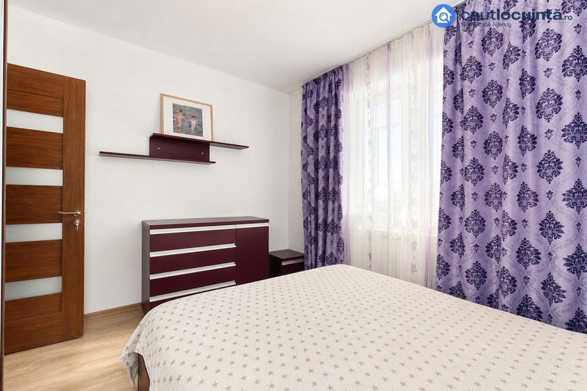 Apartament cu 2 camere semidecomandat, mobilat în Grivița