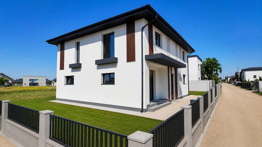 Casă individuală cu 5 camere cu Garaj în Berceni