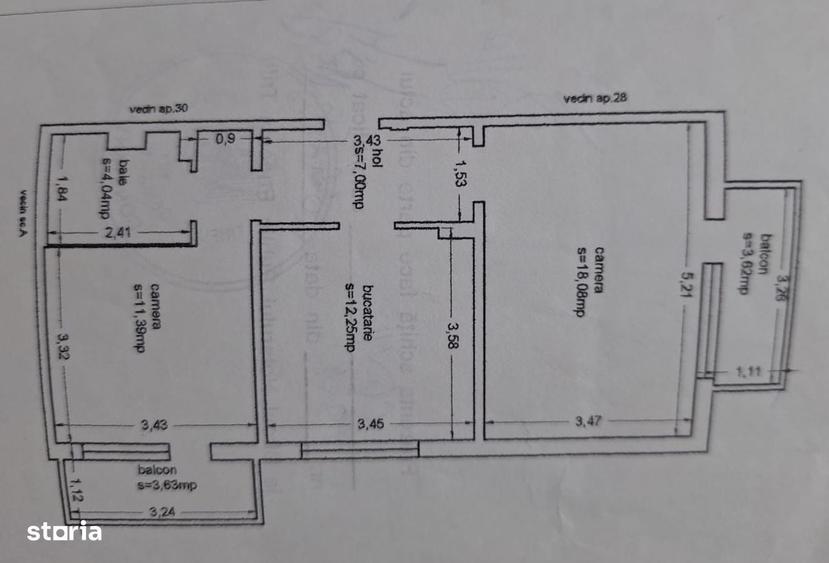 Apartament 2 Camere Decomandat si Spatios - Eden Inel I - Mobilat - 1