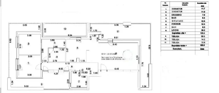 Apartament cu 3 camere decomandat în Vitan