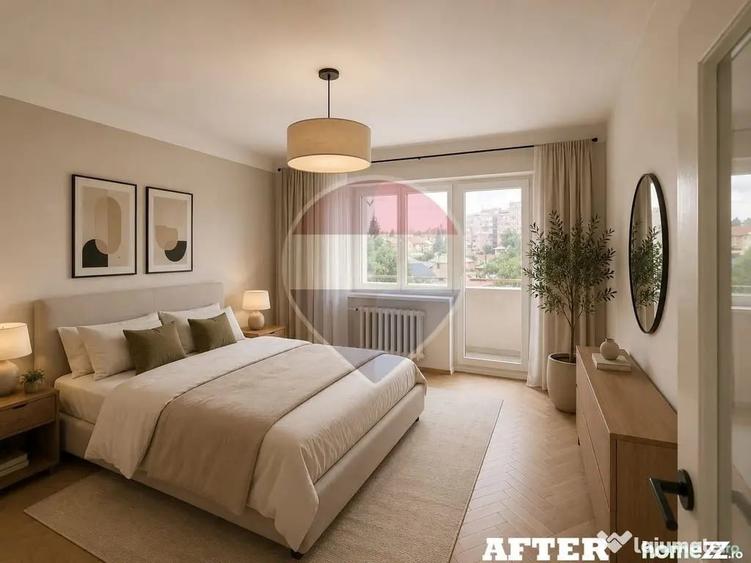Apartament cu 3 camere decomandat în Brăilei