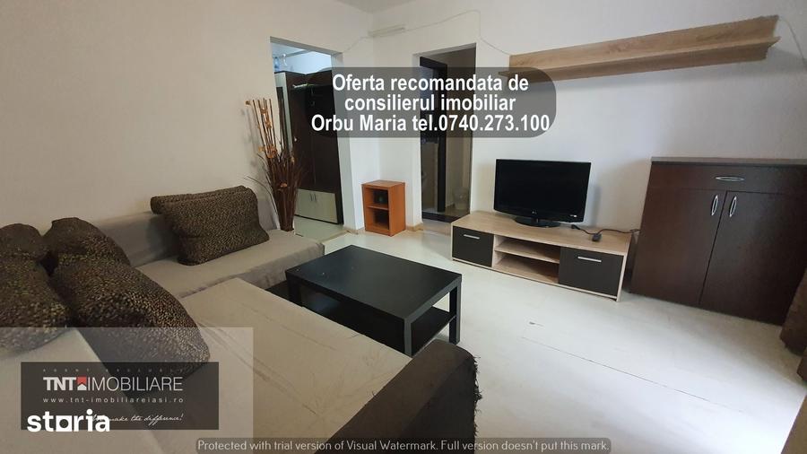 Apartament cu 2 camere nedecomandat în Podu Roș