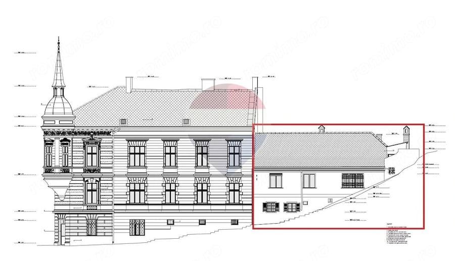 Casă cu 9 camere cu Teren 1048 Mp în Brașovul Vechi