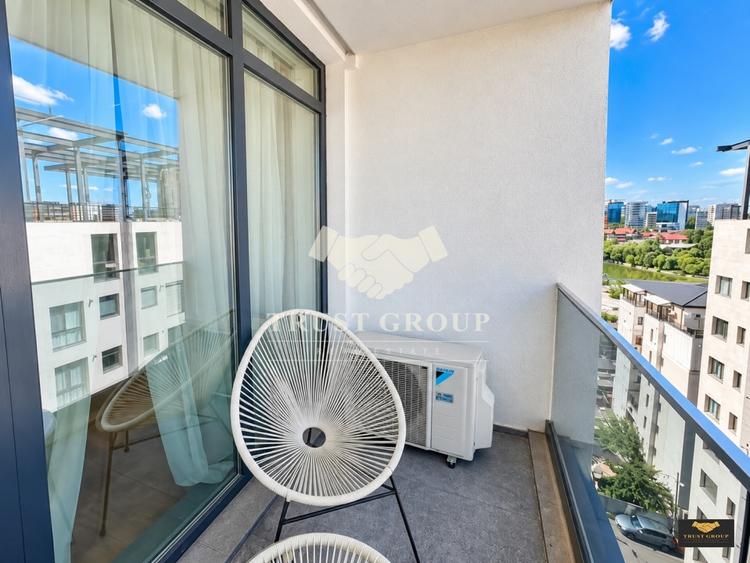 Apartament cu 2 camere semidecomandat, mobilat în Floreasca