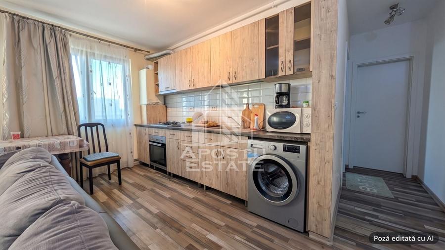 Apartament cu 2 camere decomandat, mobilat în Torontalului