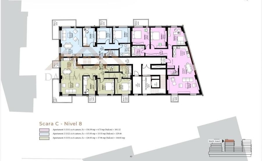 Apartament cu 2 camere în Central