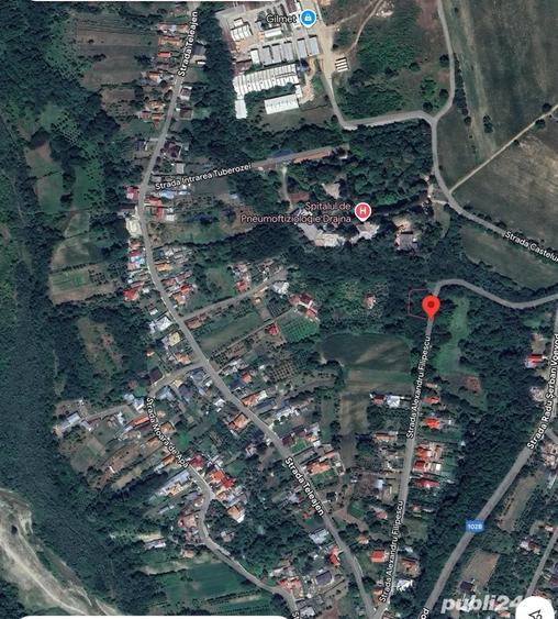 Teren de 1370 mp, în Drajna