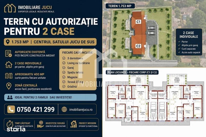 Spațiu comercial, în Jucu