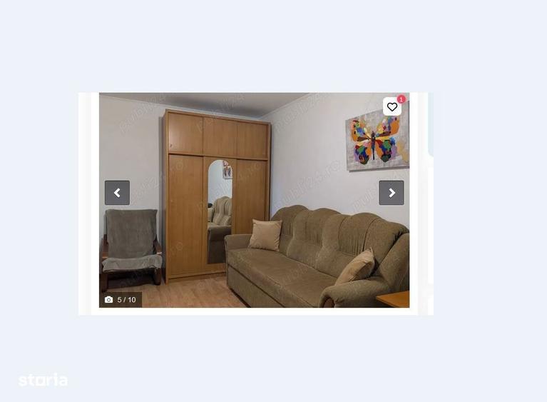 Garsonieră decomandată în Tei