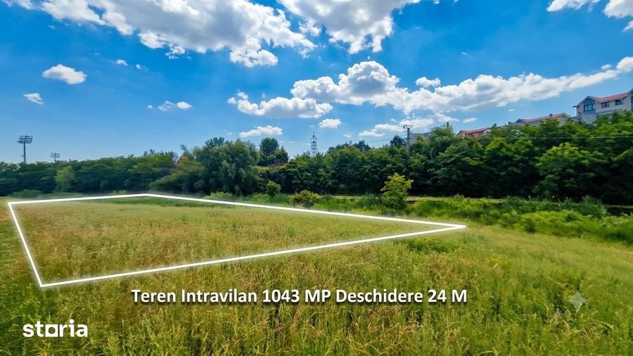 Teren de 1043 mp, în Central