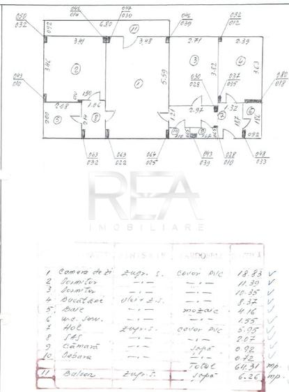 Apartament cu 3 camere semidecomandat, mobilat în Văcăresti