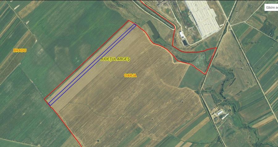 Teren Construcții extravilan de 27000 mp, în Oarja