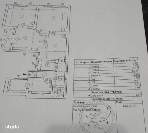 Cladire renovata complet 141 mp P+M+Pivni?a Zona Mitropoliei - 3